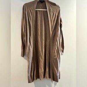 Cotton / silk cardigan